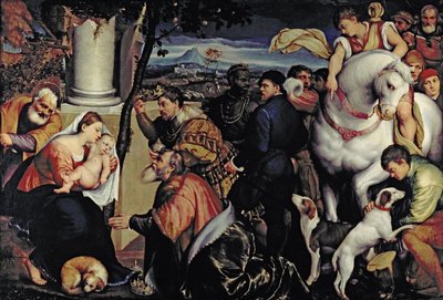 Adoration of the Kings by Jacopo Bassano